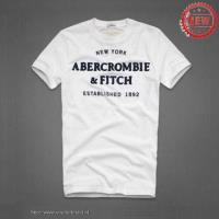 heren abercrombie fitch korte tees new york established 1892 wit Kleren Herstellen rexdj169